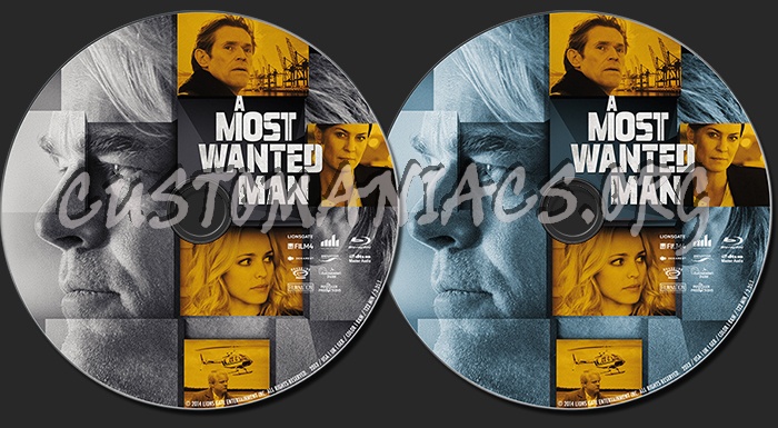 A Most Wanted Man blu-ray label