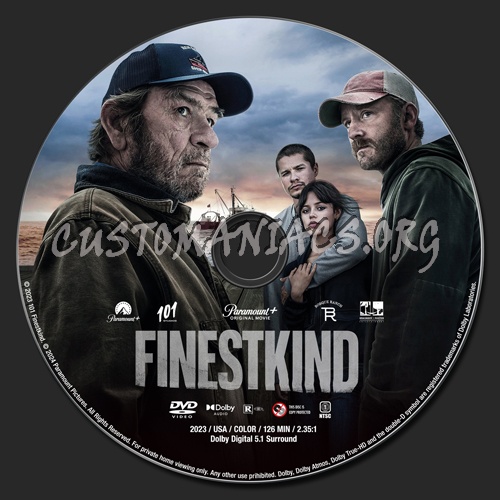 Finestkind dvd label