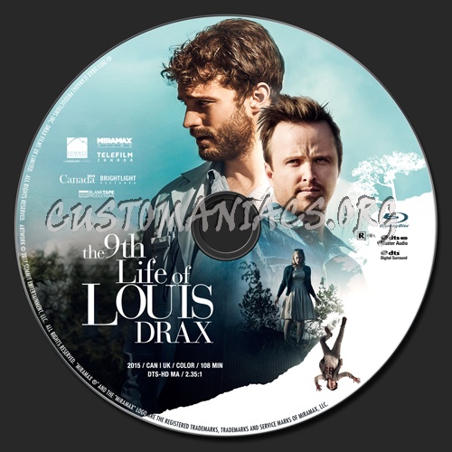 The 9th Life of Louis Drax (2016) blu-ray label