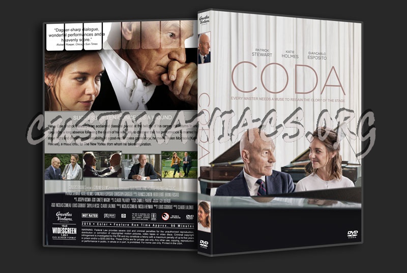 Coda (2019) dvd cover