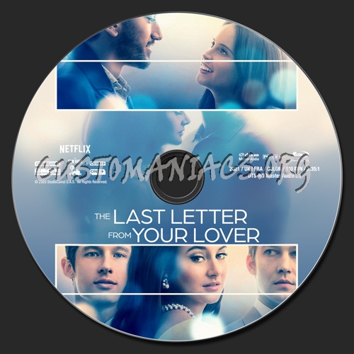 The Last Letter from Your Lover (2021) blu-ray label