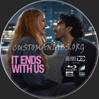 It Ends With Us (2024) blu-ray label