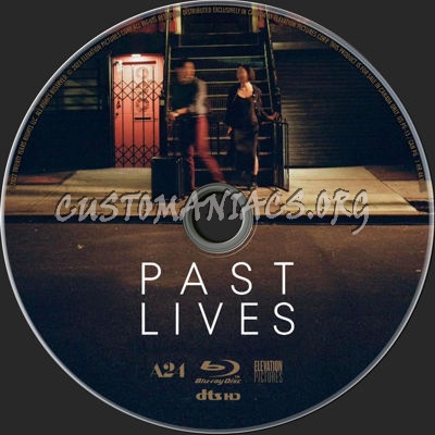 Past Lives (2023) blu-ray label