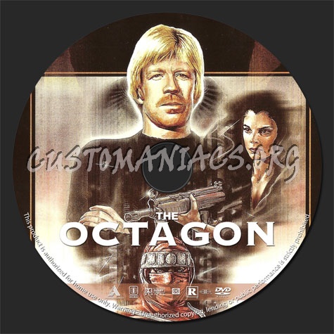 Octagon, The (1980) dvd label