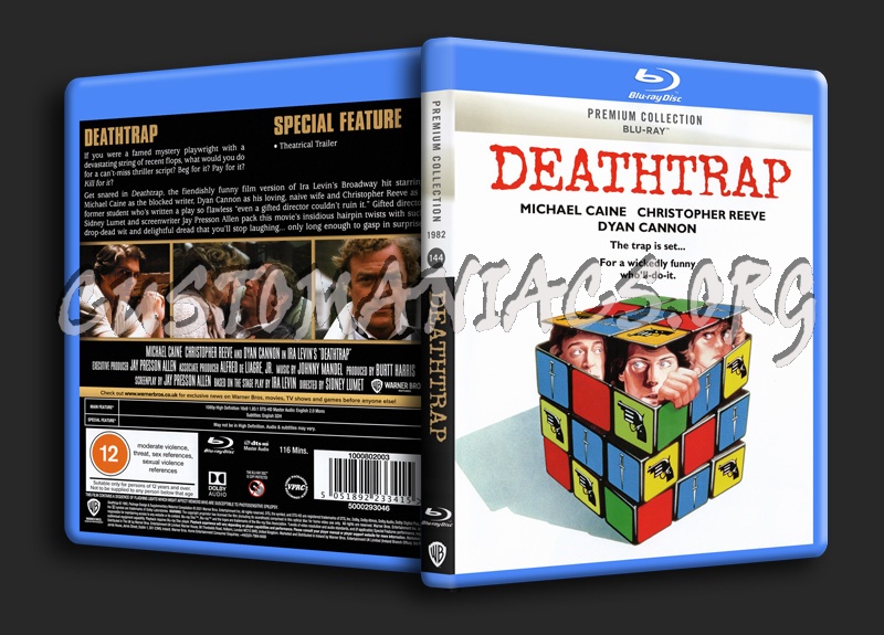 Deathtrap blu-ray cover