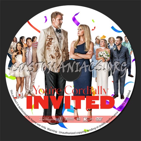 Youre Cordially Invited (2025) dvd label