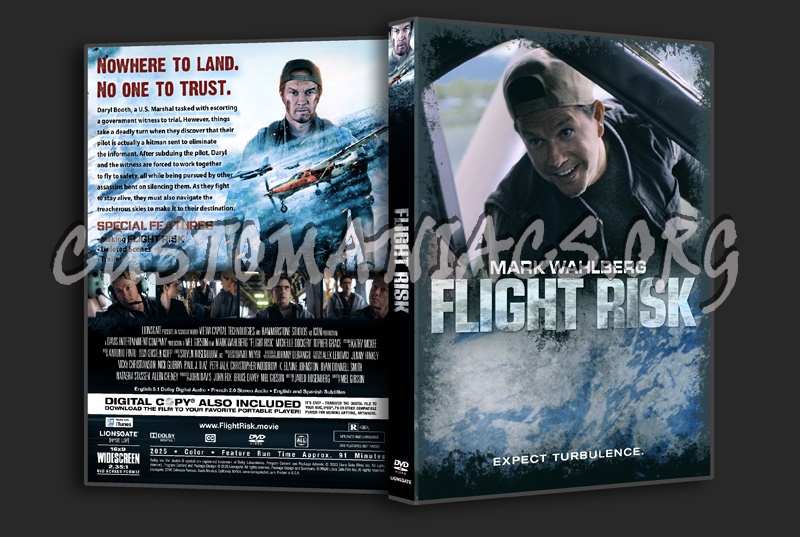 Flight Risk dvd cover