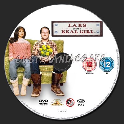 Lars and the Real Girl dvd label