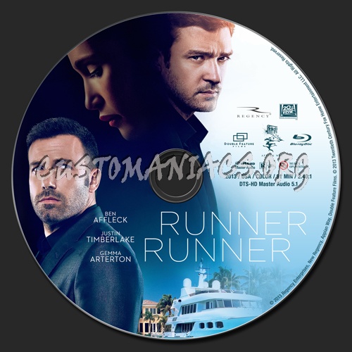 Runner Runner (2013) blu-ray label