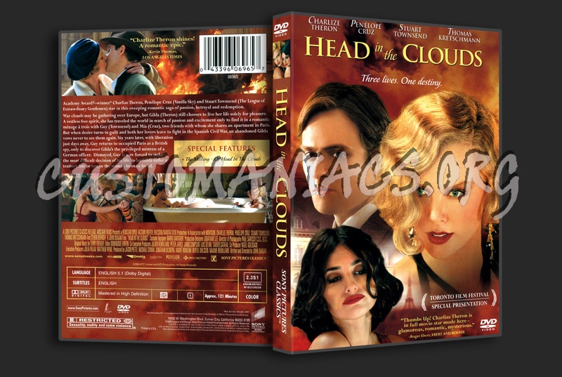 Head In The Clouds dvd cover