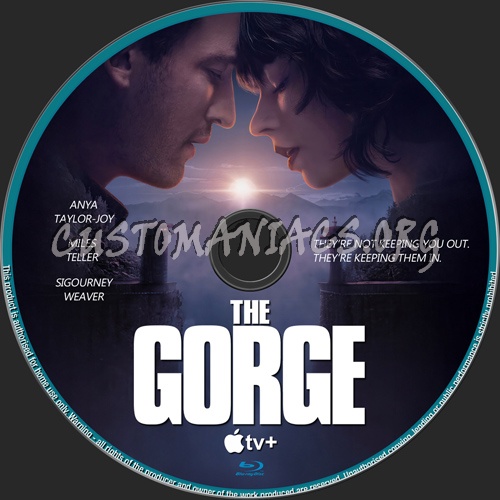 The Gorge blu-ray label