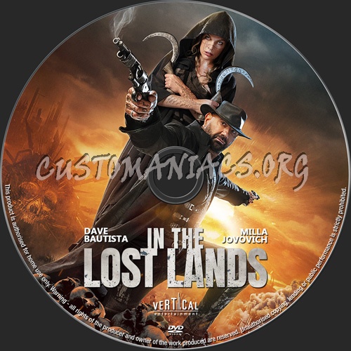 In The Lost Lands dvd label