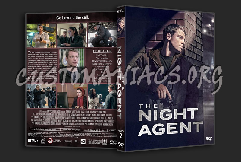 The Night Agent - Season 2 dvd cover