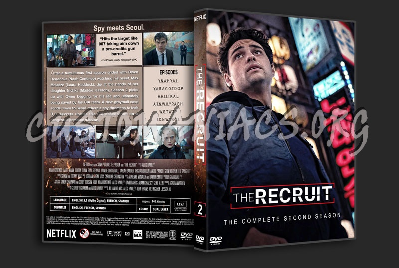 The Recruit - Season 2 dvd cover