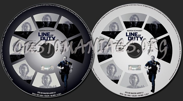 Line of Duty (2019) blu-ray label