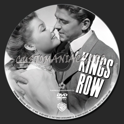 Kings Row dvd label