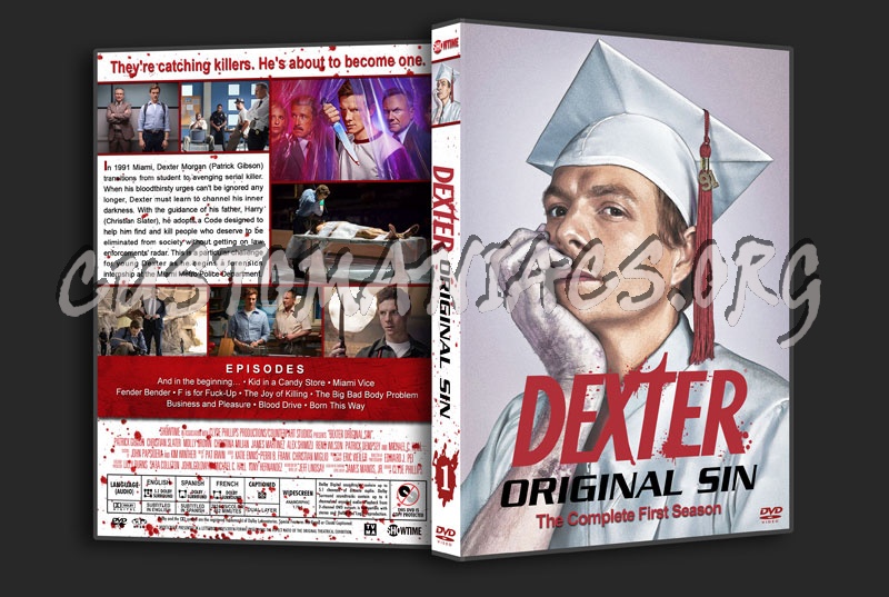 Dexter: Original Sin - Season 1 dvd cover