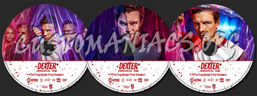 Dexter: Original Sin - Season 1 dvd label