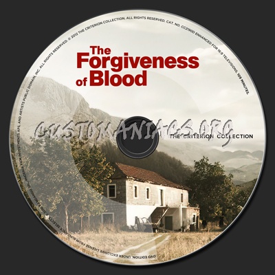 628 - The Forgiveness of Blood dvd label