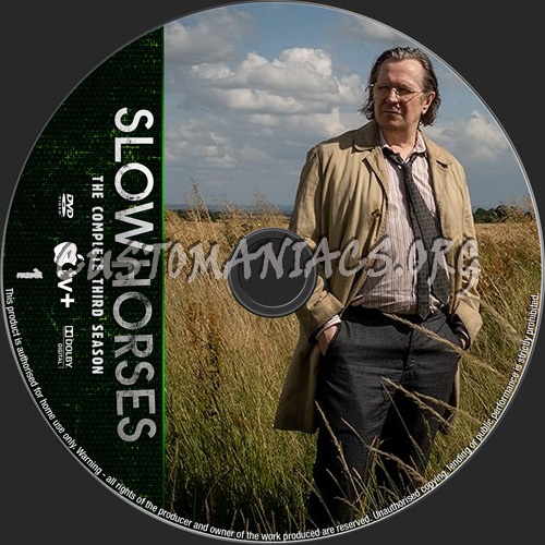 Slow Horses Season 3 dvd label