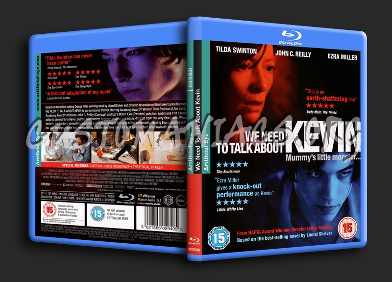 We Need To Talk About Kevin blu-ray cover