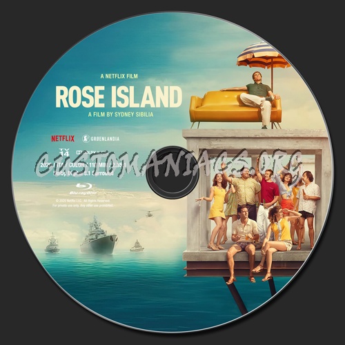 Rose Island (2020) blu-ray label