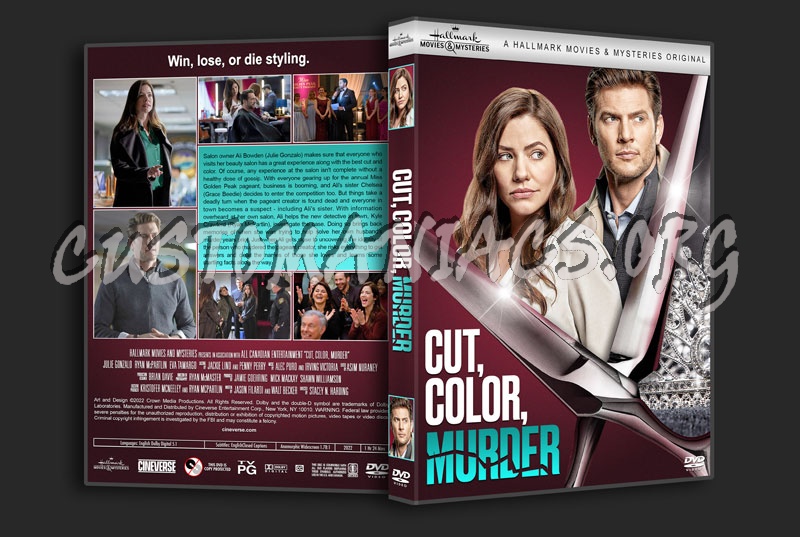 Cut, Color, Murder dvd cover