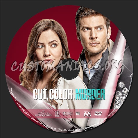 Cut, Color, Murder dvd label