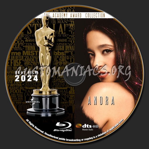 Academy Awards Collection - Anora blu-ray label