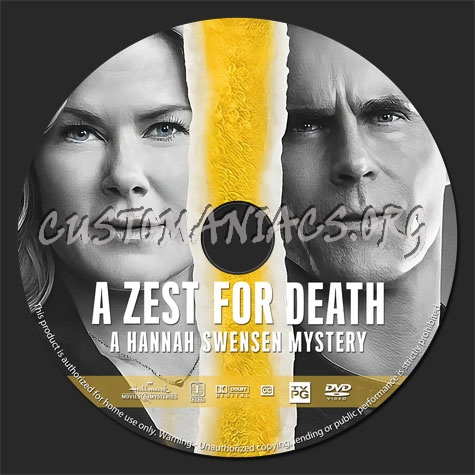 A Zest for Death: A Hannah Swensen Mystery dvd label