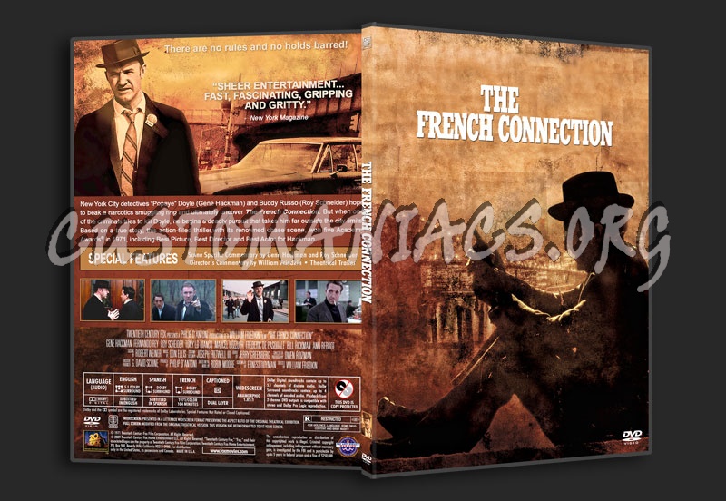 The French Connection (1971) blu-ray cover