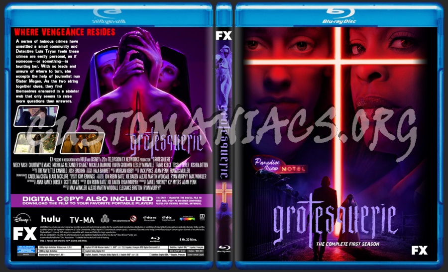 Grotesquerie Season 1 blu-ray cover