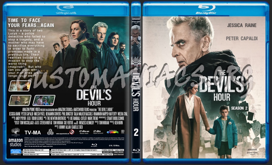 The Devil's Hour Season 2 blu-ray cover