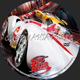 Speed Racer dvd label