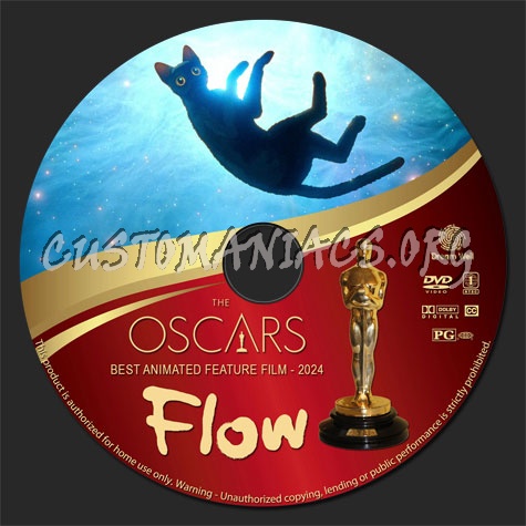 The Oscars: Best Animated Feature Film - Flow dvd label