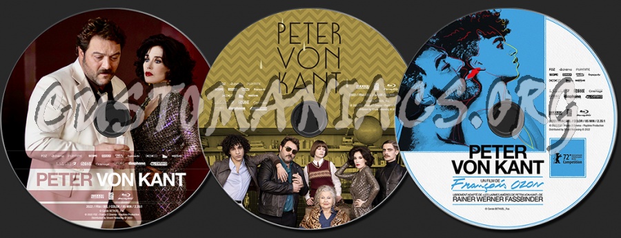 Peter von Kant (2022) blu-ray label