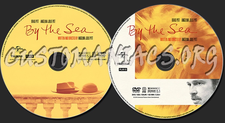 By the Sea (2015) dvd label