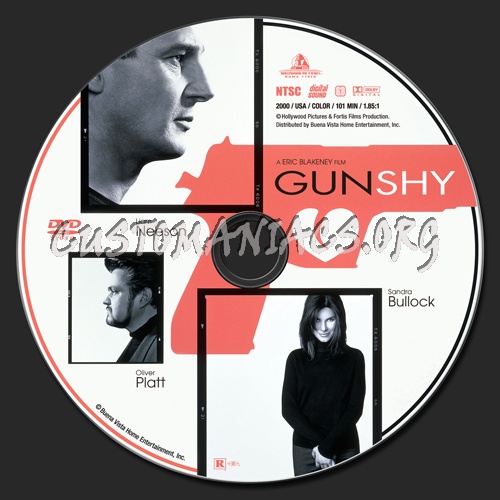 Gunshy (1998) dvd label