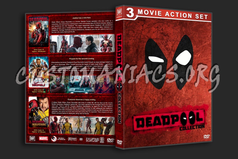 Deadpool Collection dvd cover