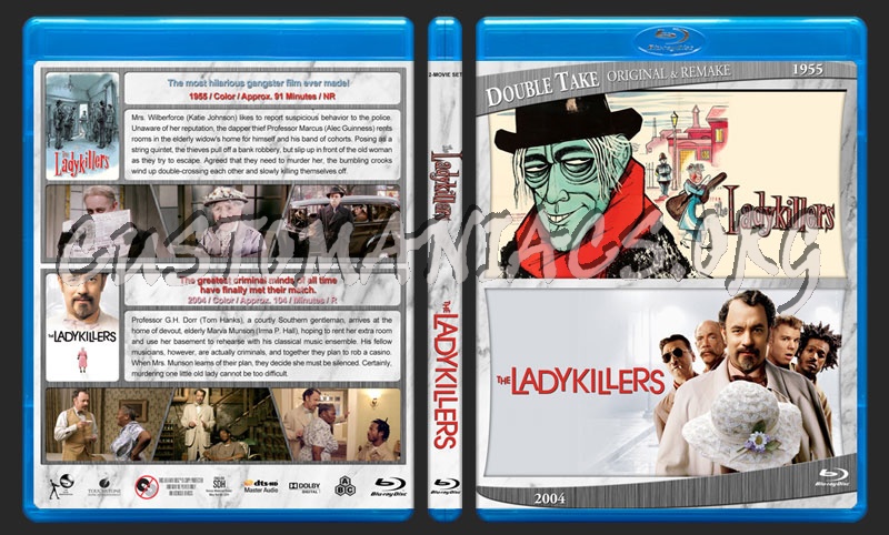 The Ladykillers Double Feature blu-ray cover