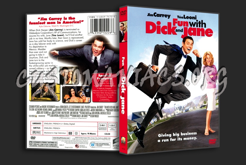 Fun With Dick And Jane dvd cover