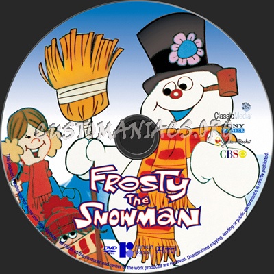 Frosty the Snowman dvd label - DVD Covers & Labels by Customaniacs, id ...