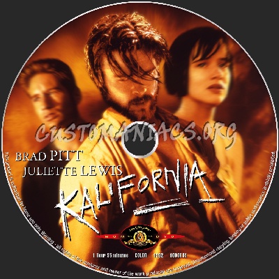 Kalifornia dvd label