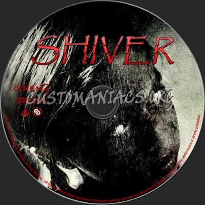 Shiver dvd label
