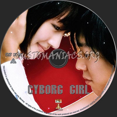 Cyborg Girl dvd label