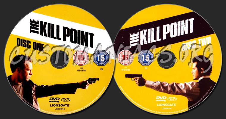 The Kill Point dvd label