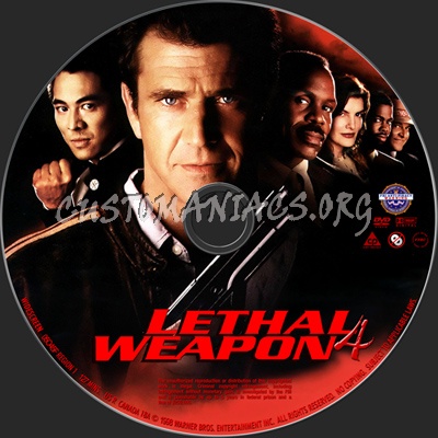 Lethal Weapon 4 dvd label - DVD Covers & Labels by Customaniacs, id ...