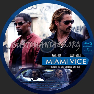 Miami Vice blu-ray label - DVD Covers & Labels by Customaniacs, id ...