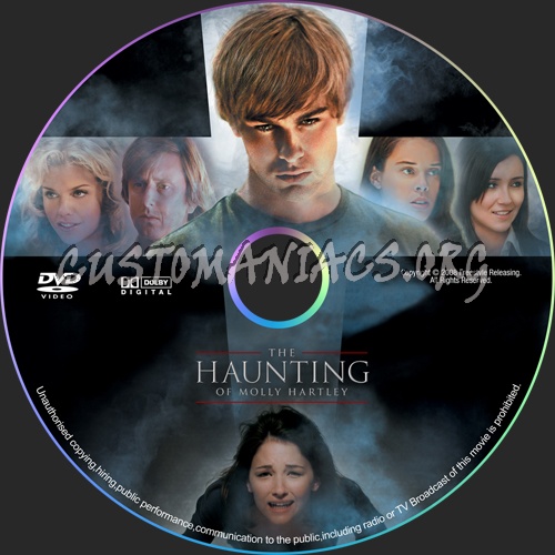 The Haunting of Molly Hartley dvd label