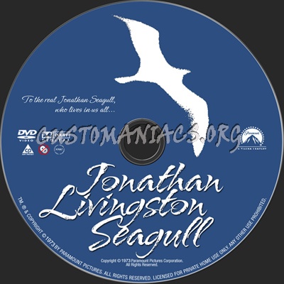 Jonathan Livingston Seagull dvd label